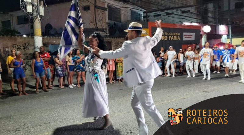 Portela encerra ensaios de rua com comunidade engajada e samba na ponta da língua