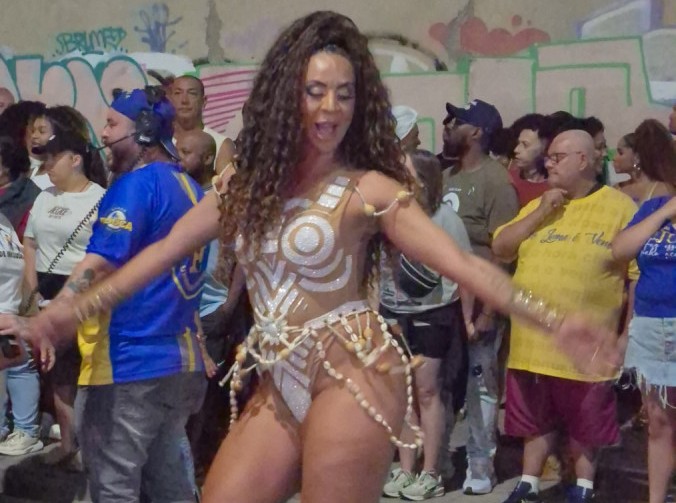 Fotos no Ensaio da Unidos da Tijuca