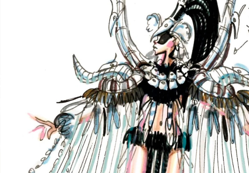 Leandro Vieira expõe o processo e revela mais uma fantasia da Imperatriz