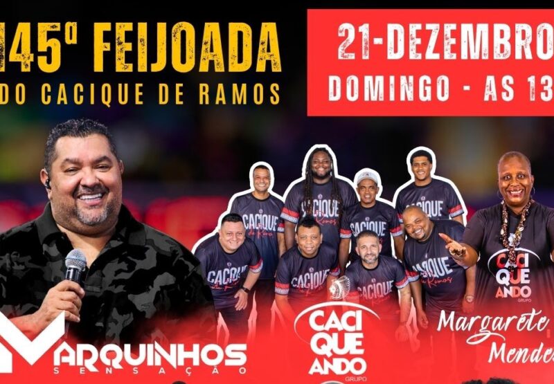 Última Feijoada do Cacique de Ramos em 2025 acontece no dia 21