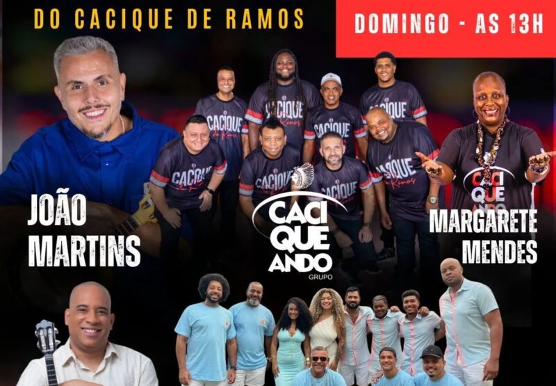 Cacique de Ramos faz sua 152ª feijoada com João Martins, Leonardo Bessa e Biguá