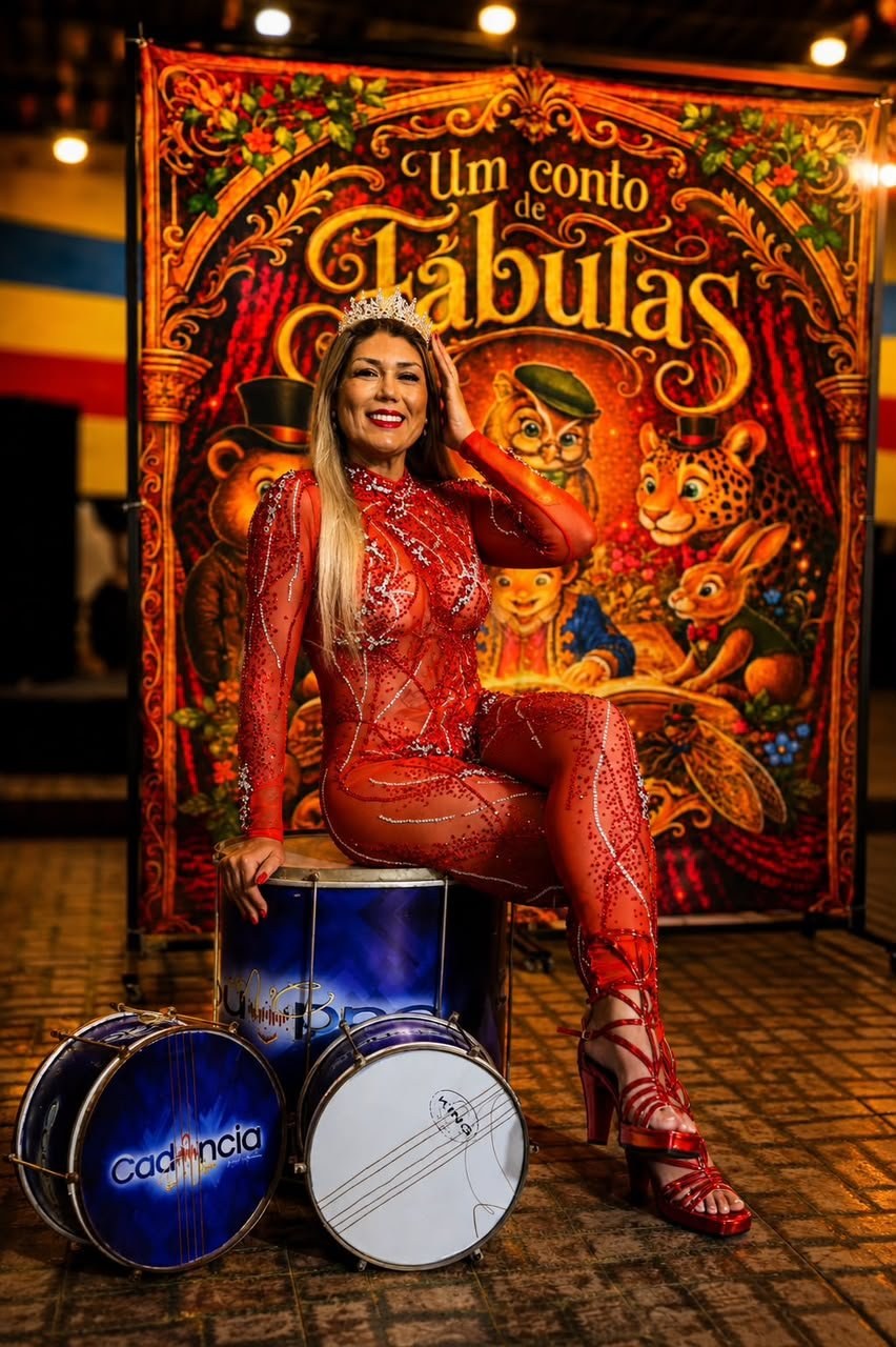 Alegria do Vilar tem nova rainha: Claudia Rodrigues assume a bateria