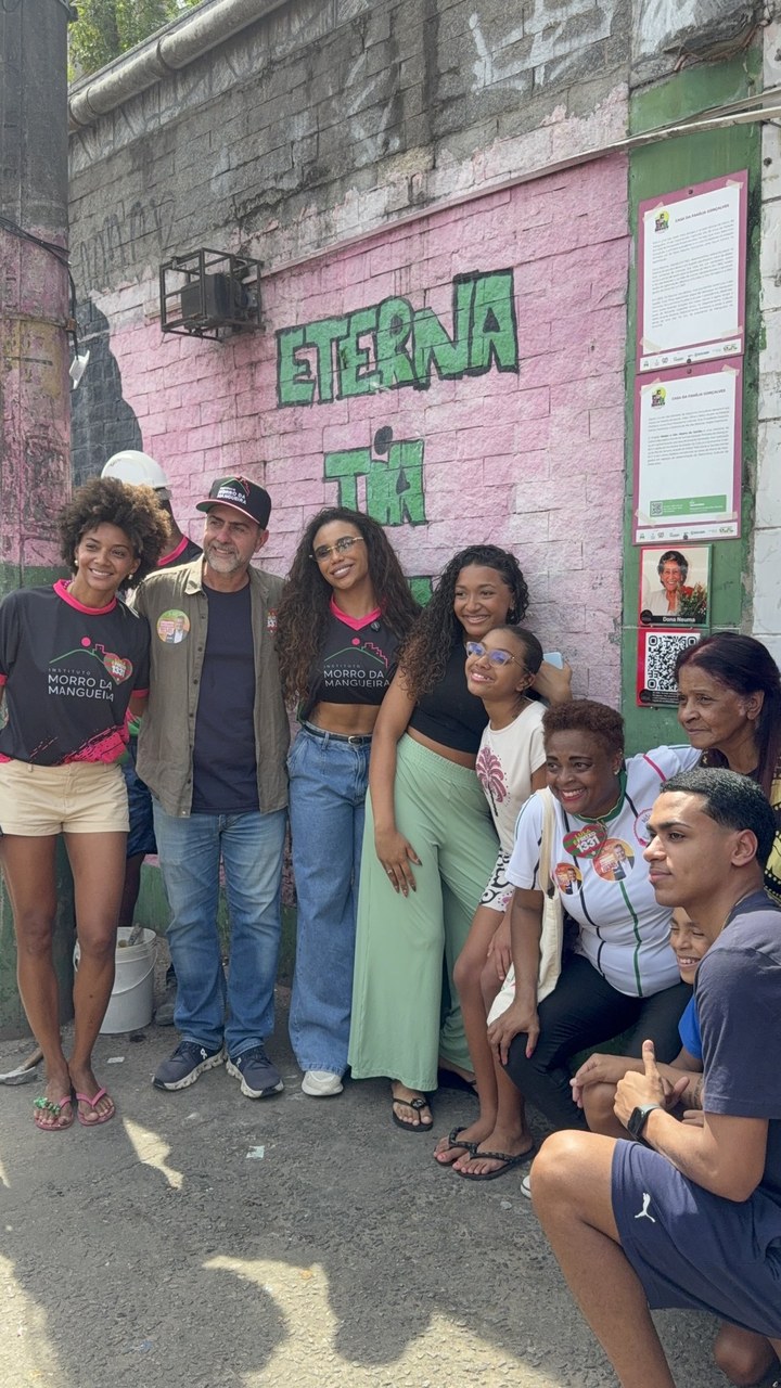 Evelyn Bastos lança circuito histórico e turismo comunitário na Mangueira