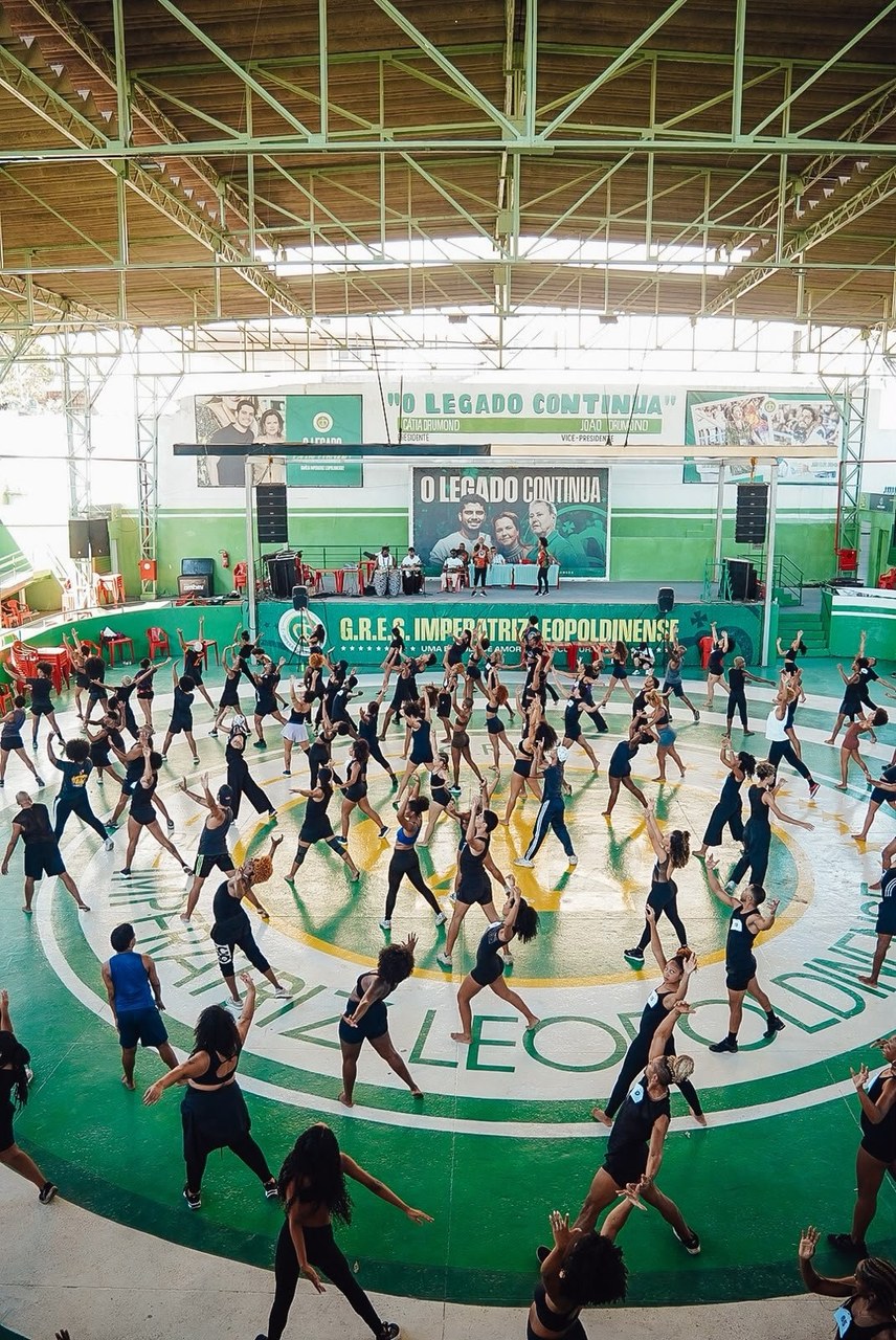 Imperatriz faz audição de Comissão de Frente com Coletivo Babatunde e recebe mais de 100 inscrições