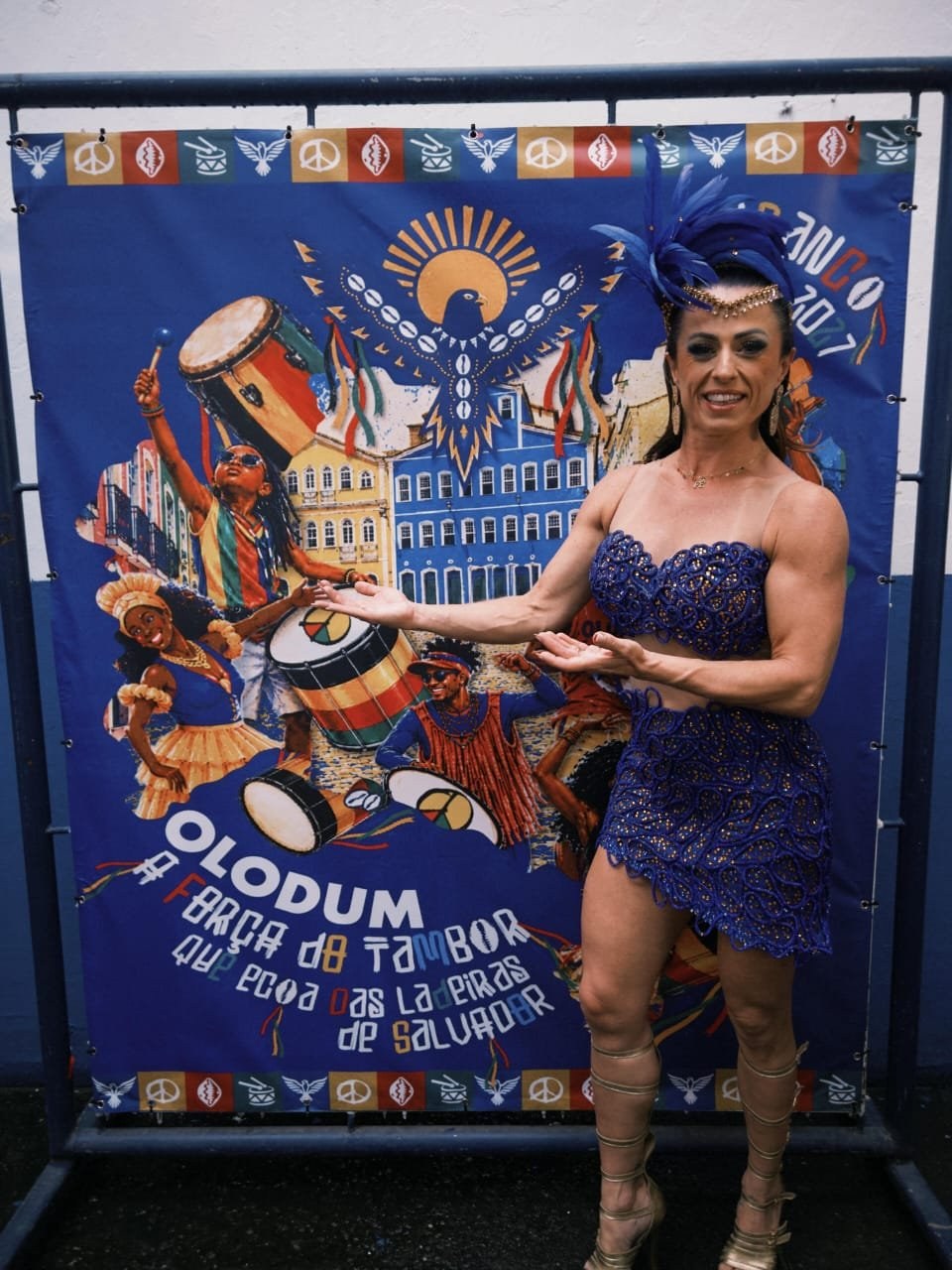 Madrinha do Arranco, Tatiana Breia celebra inclusão nas escolas de samba durante evento