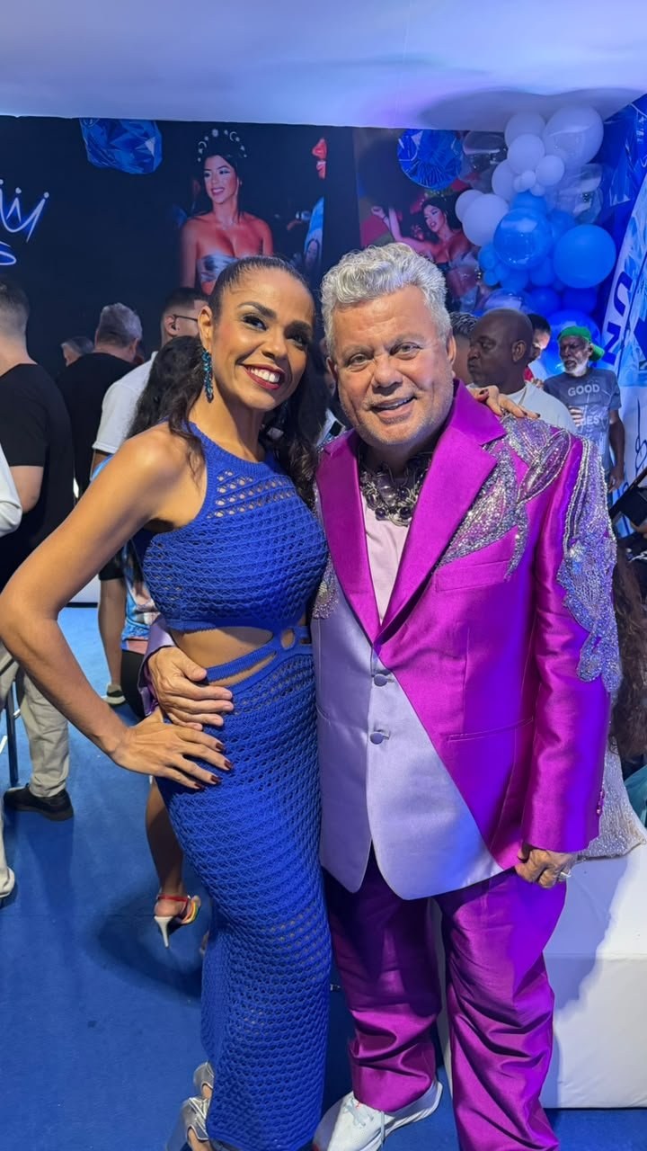 Nathalia Brito vive domingo de samba e prestigia coirmãs em preparação para o Carnaval 2027