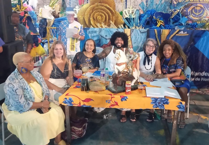 Rei de bateria, Daniel Zarmanno acompanha disputa de samba da Rosa de Ouro