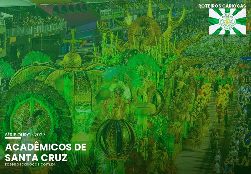 Santa Cruz leva Daomé e suas guerreiras para a Sapucaí em 2027