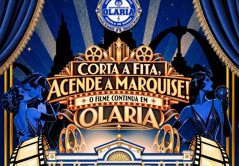 Independentes de Olaria leva os cinemas da Leopoldina pro desfile de 2027