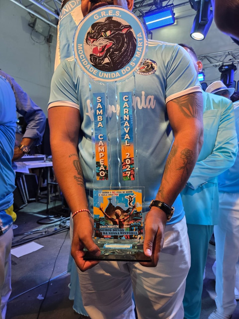 Santa Marta escolhe samba da parceria de Pato Roco para o Carnaval 2027