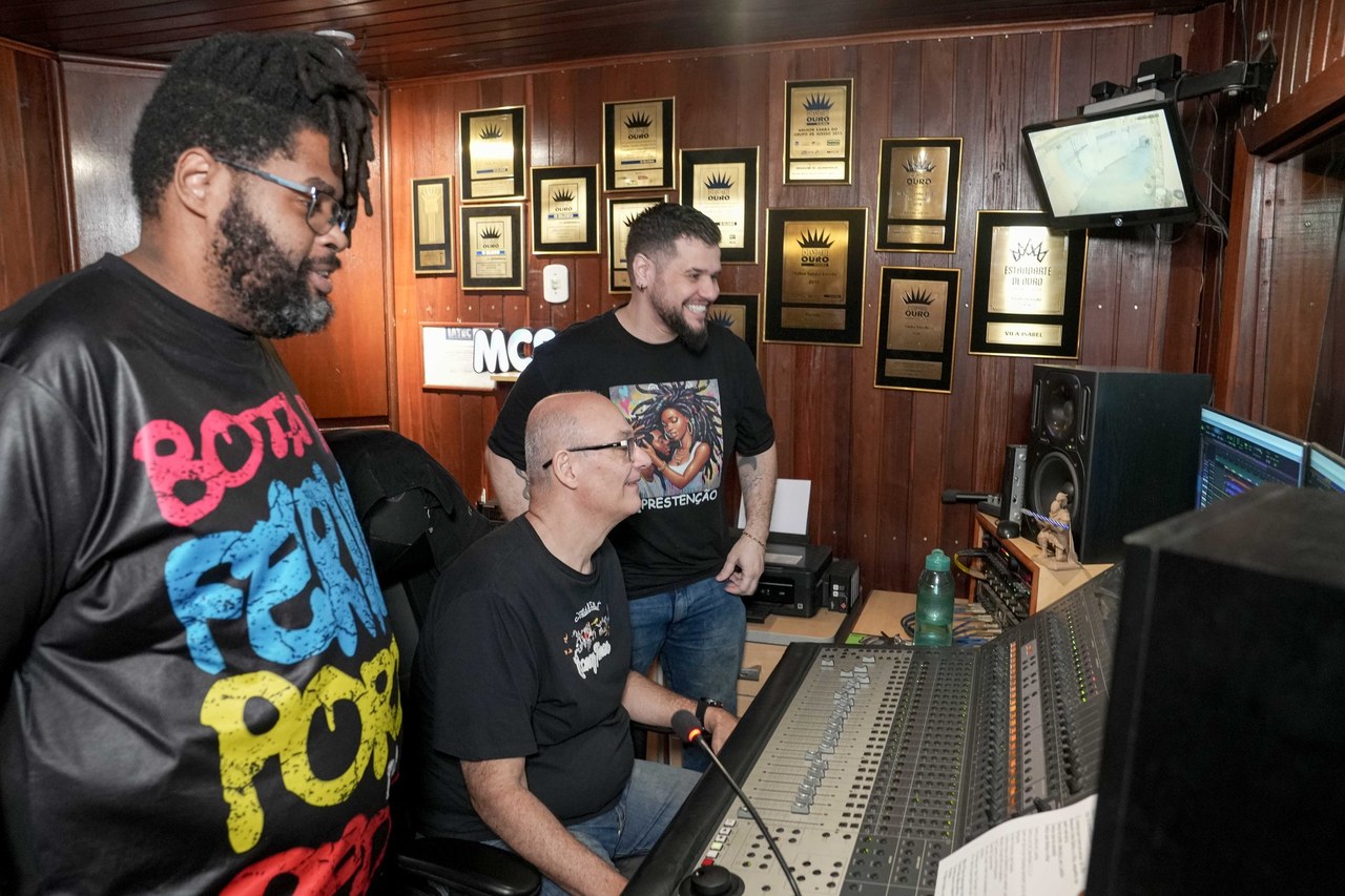 Série Ouro já está em estúdio gravando os sambas para 2027