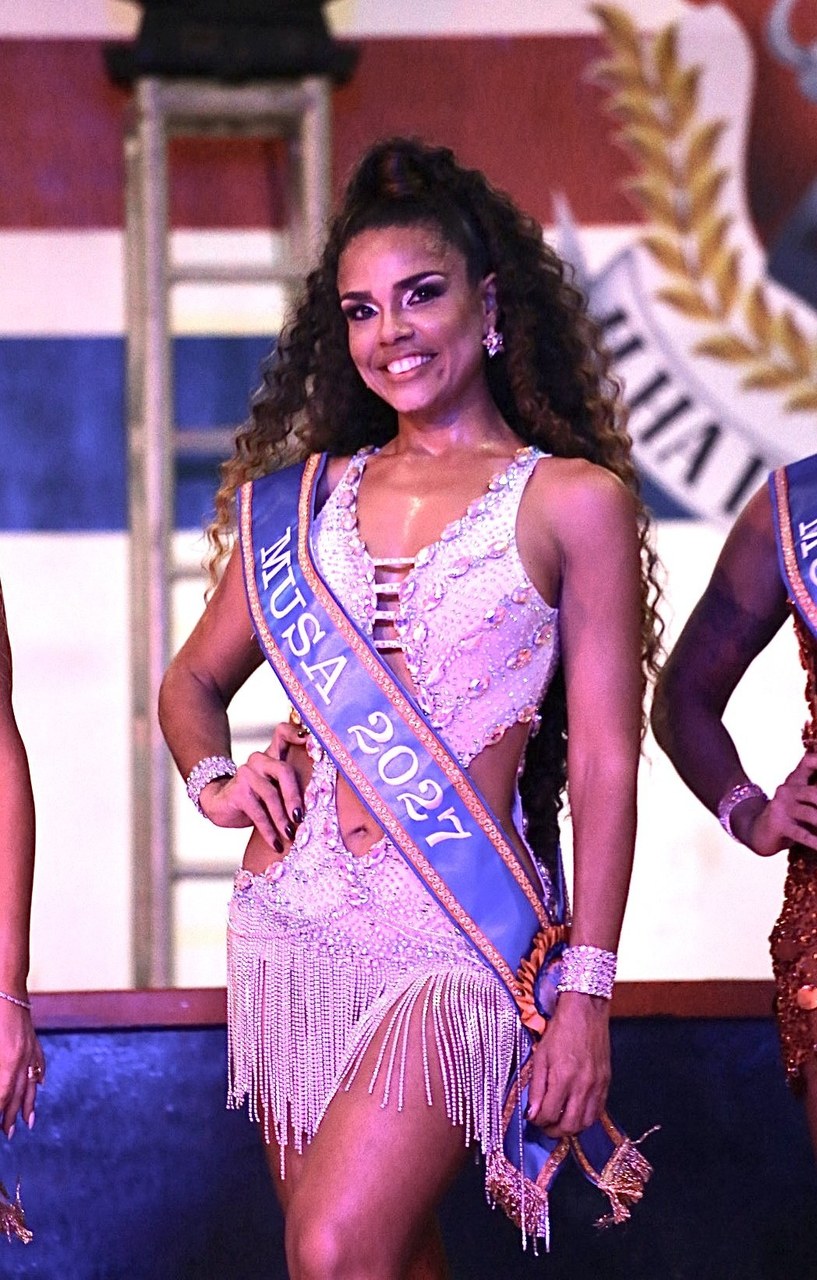 União da Ilha oficializa Nathalia Brito como musa para o Carnaval 2027