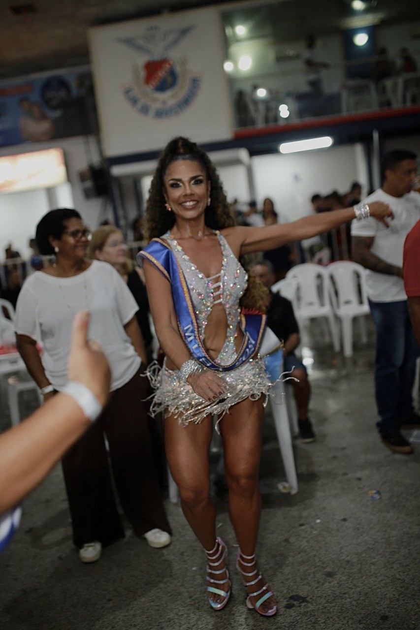 União da Ilha oficializa Nathalia Brito como musa para o Carnaval 2027