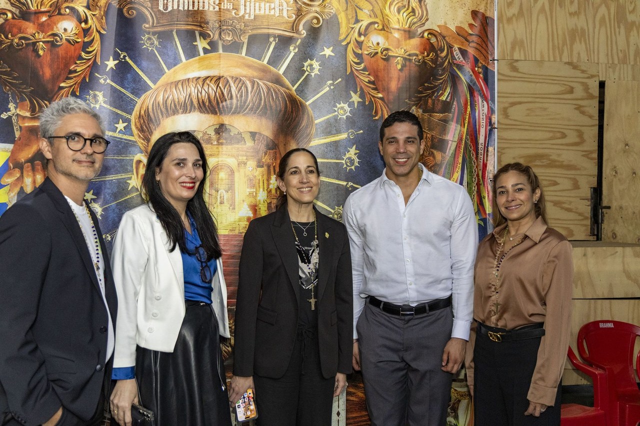 Unidos da Tijuca abre as portas para a Ministra da Cultura do Panamá
