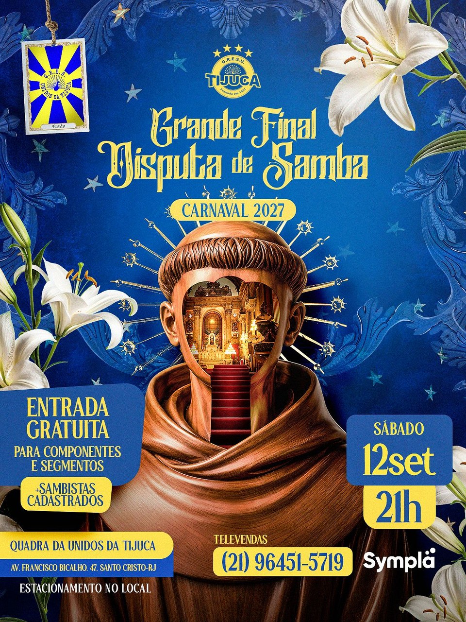Unidos da Tijuca escolhe os finalistas do samba para 2027
