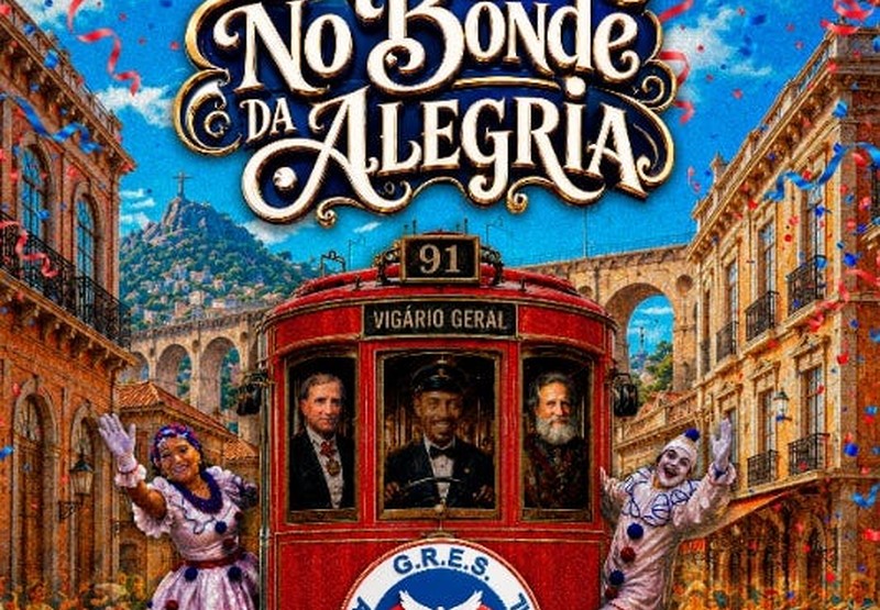 Vigário Geral vai sacudir a Sapucaí com a história dos bondes cariocas