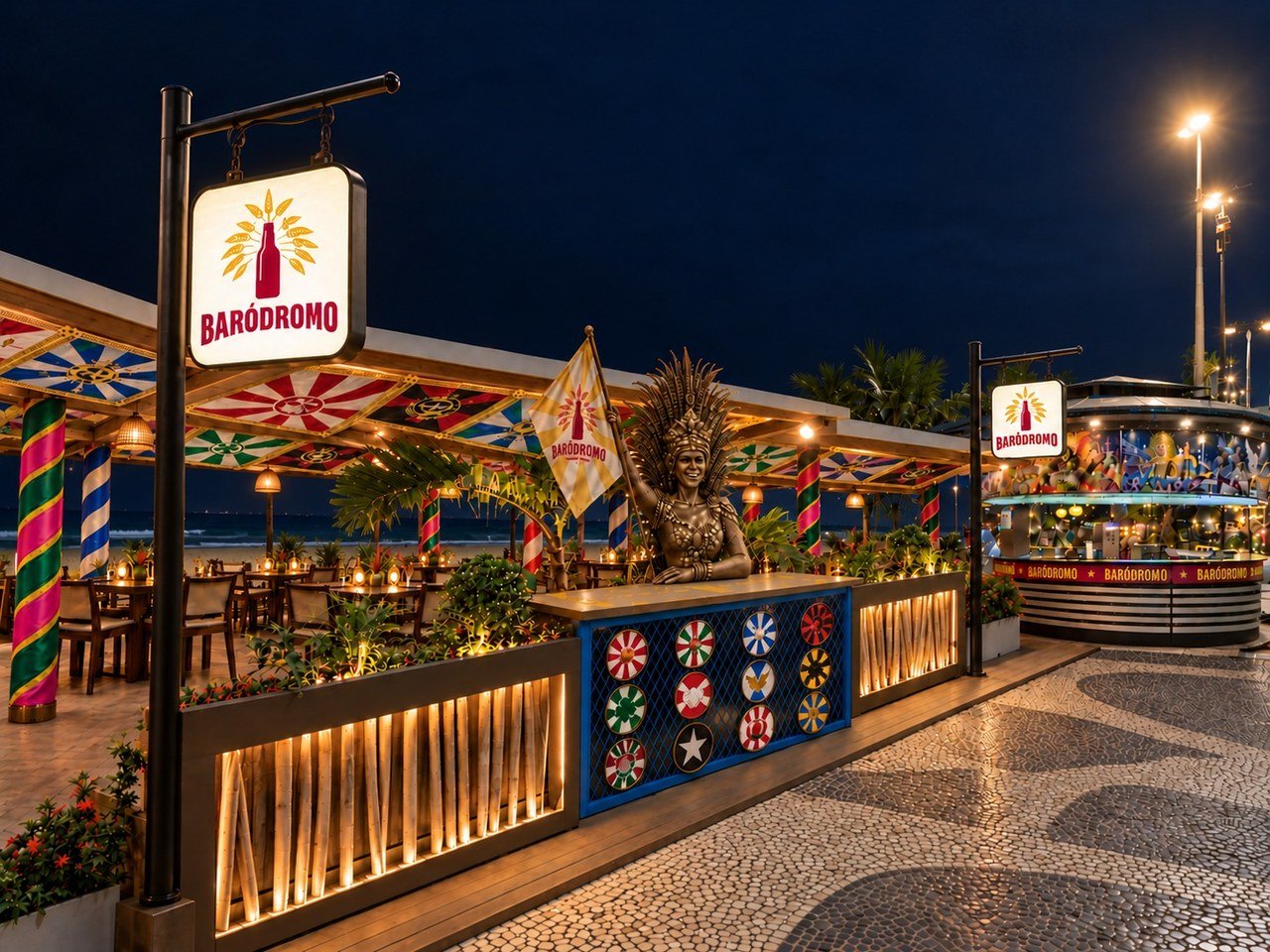 Baródromo chega à orla de Copacabana com quiosque 24 horas no Posto 3