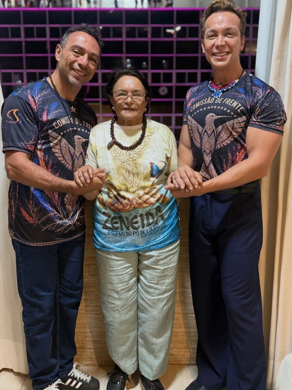 Beija-Flor vive fé e emoção no Círio de Nazaré com Zeneida Lima