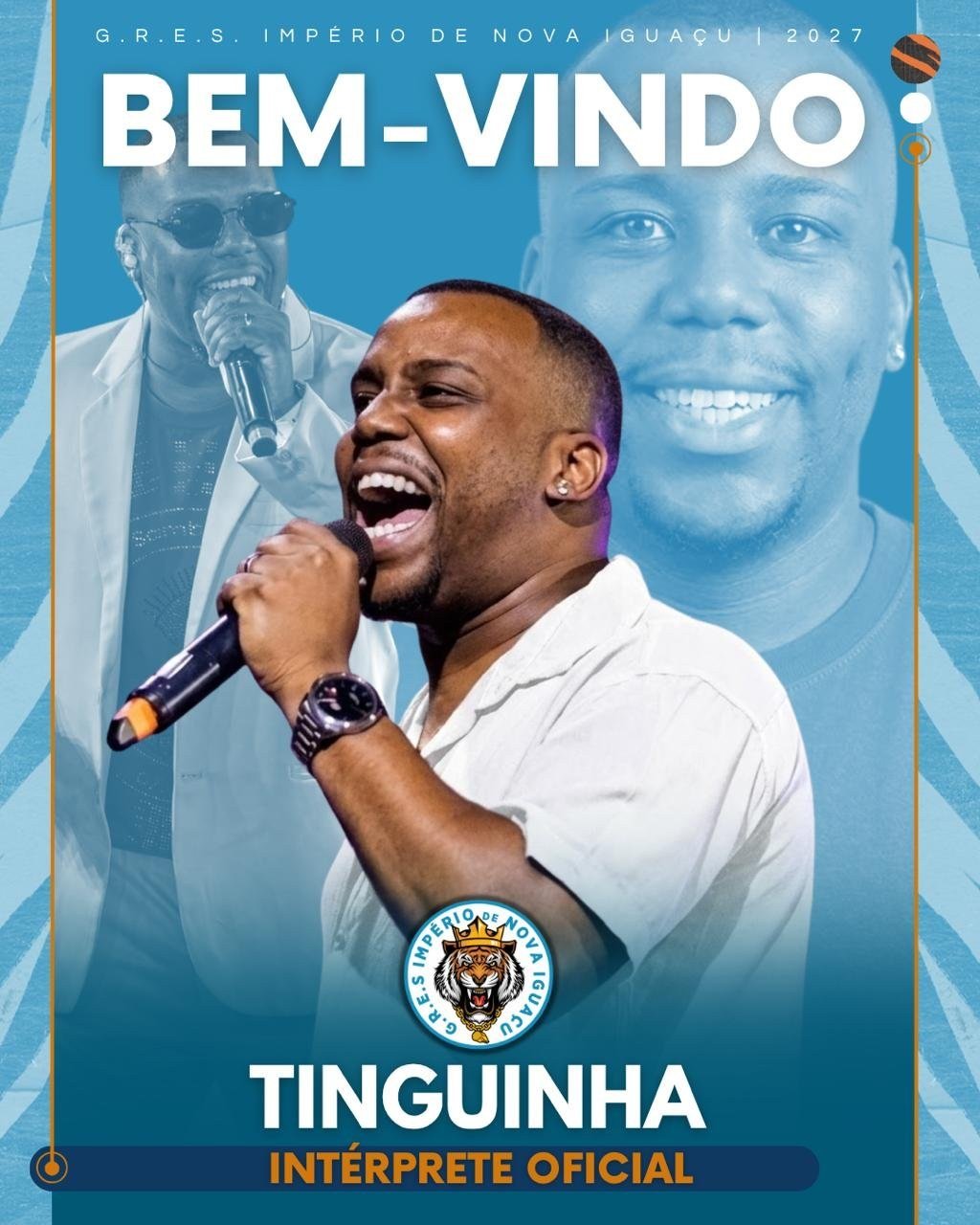Novo reforço no microfone: Rafael Tinguinha assume a Império de Nova Iguaçu