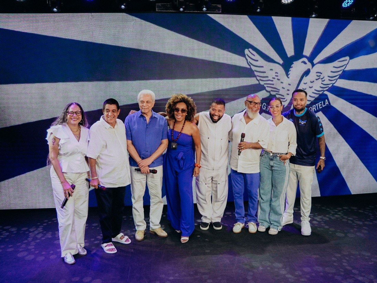 Paulinho da Viola, Zeca Pagodinho e Diogo Nogueira gravaram o samba da Portela em homenagem a Monarco