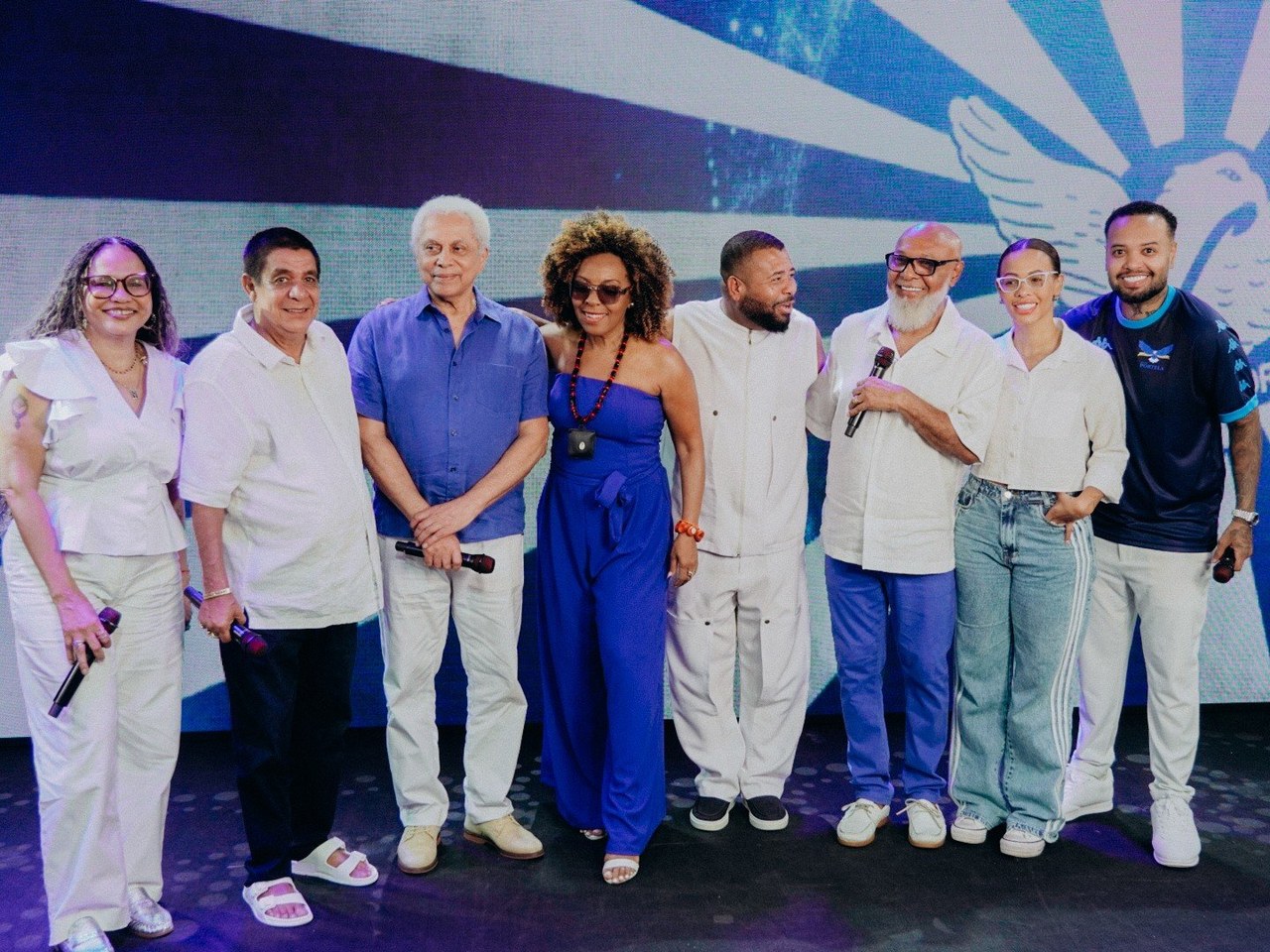 Paulinho da Viola, Zeca Pagodinho e Diogo Nogueira gravaram o samba da Portela em homenagem a Monarco