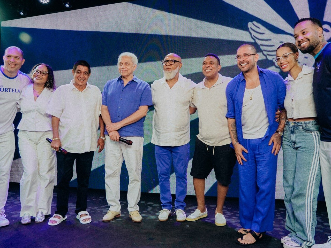 Paulinho da Viola, Zeca Pagodinho e Diogo Nogueira gravaram o samba da Portela em homenagem a Monarco