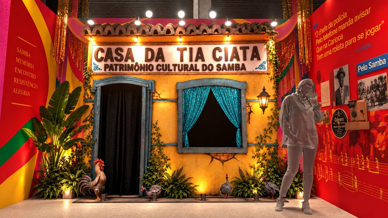 Rio Carnaval Expo leva imersão sobre as escolas de samba para a Cidade do Samba