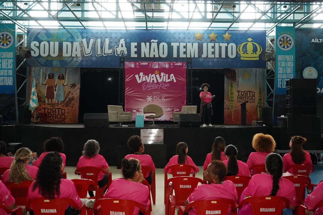 Vila Isabel coloca a saúde da mulher em primeiro lugar com o Viva Vila