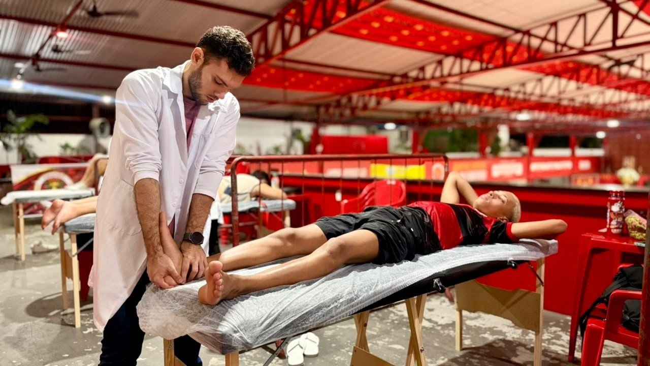 Viradouro cuida da saúde da bateria com projeto gratuito de fisioterapia
